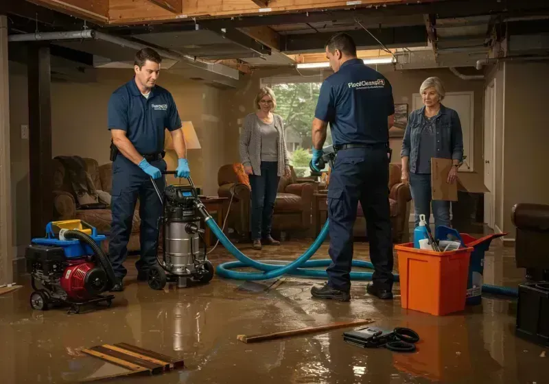 Basement Water Extraction and Removal Techniques process in Williamsport, OH